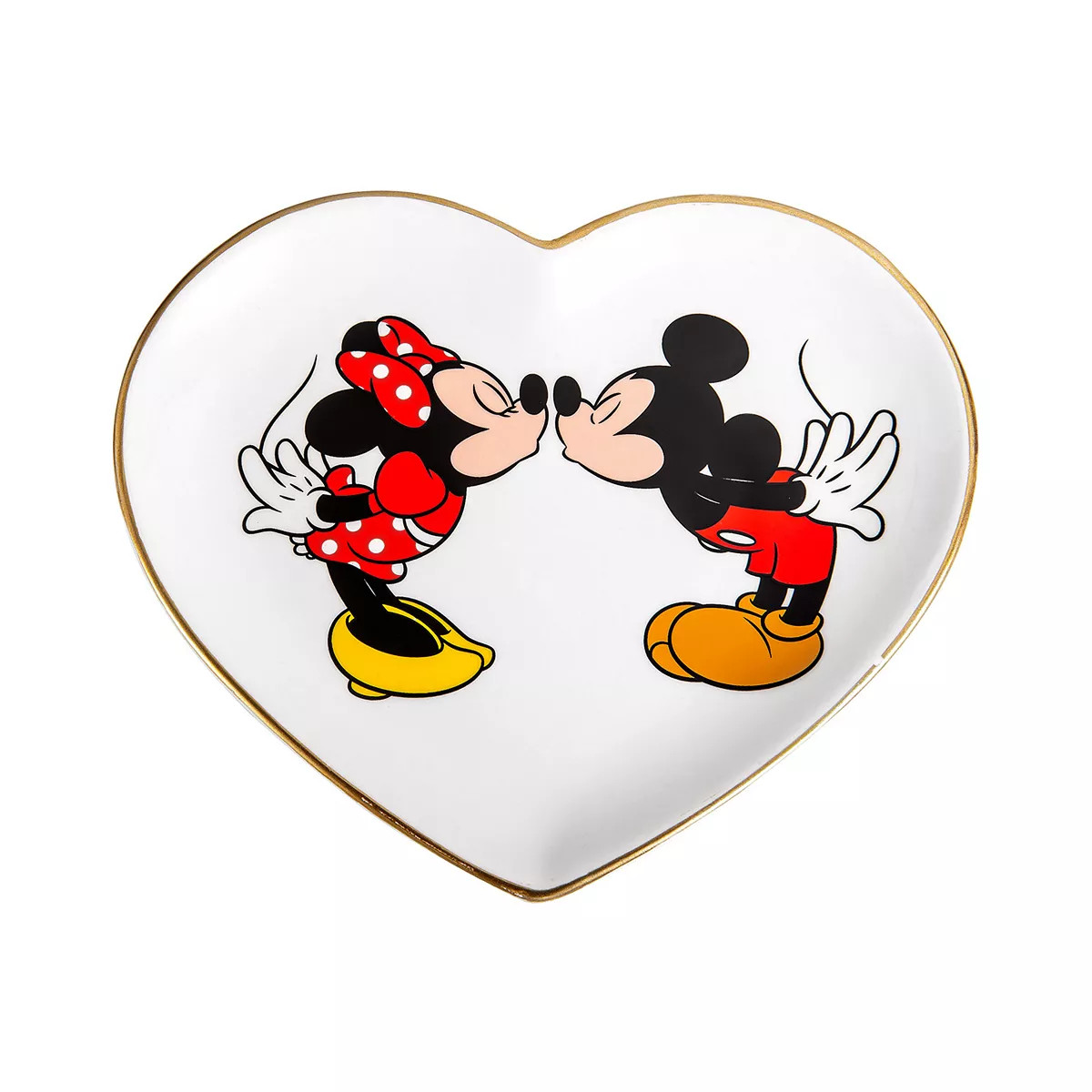 Disney's Mickey Mouse & Minnie Mouse Heart Trinket Tray | Kohl's