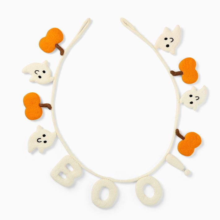 Boo! Ghost Garland | West Elm (US)