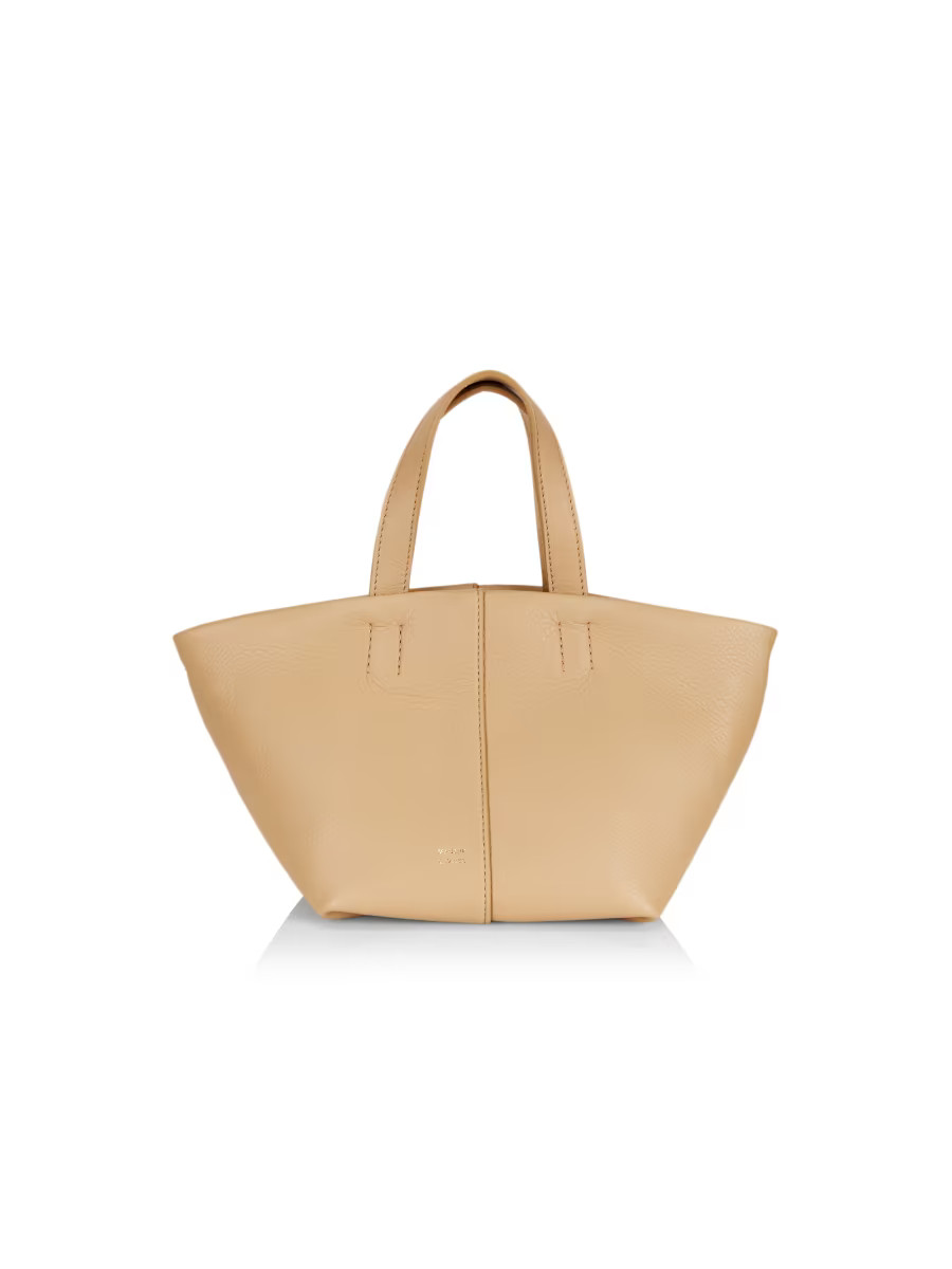 Mini Tulipano Leather Tote | Saks Fifth Avenue