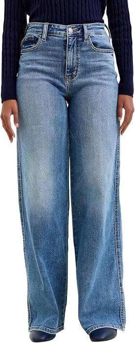 Judy Blue Womens Jeans - High Waisted Angelina Column Straight | Amazon (US)