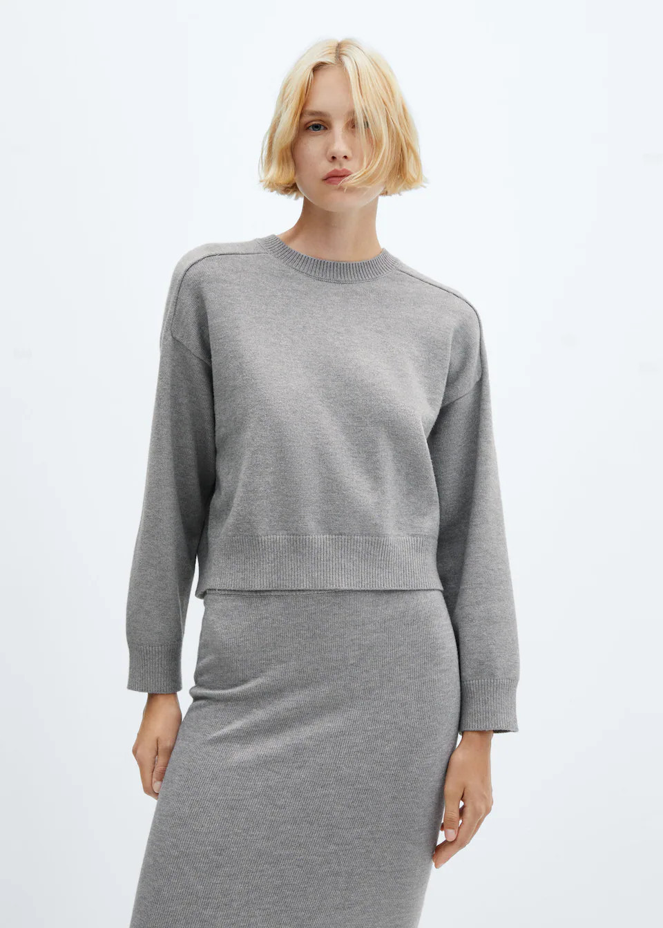 Sweater with decorative seam | MANGO (US)