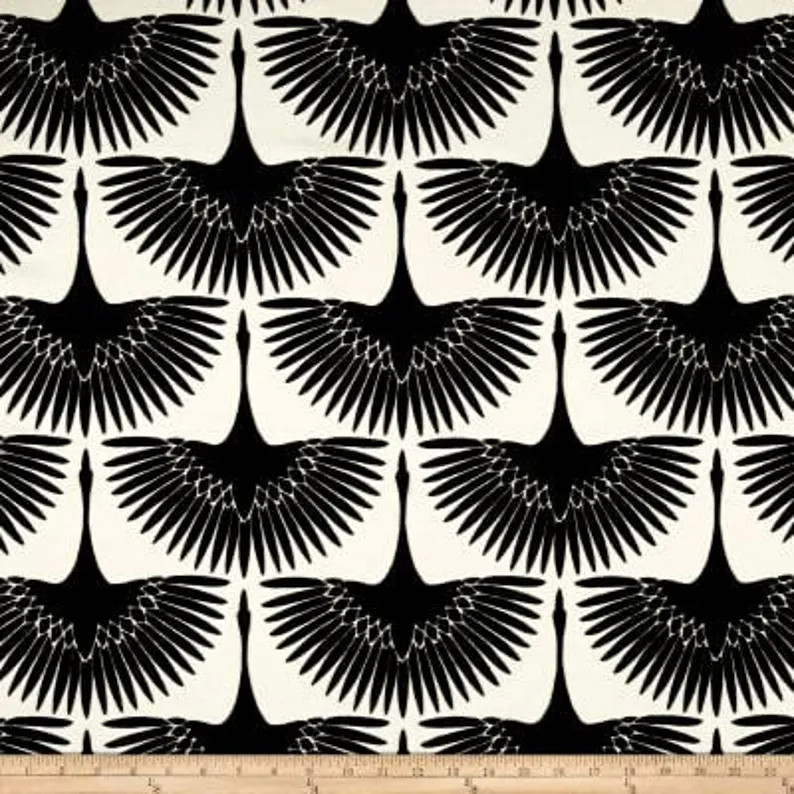 Black  Flock pillow cover in  fabric Genevieve Gorder Outdoor Flock Kelly | Etsy (US)