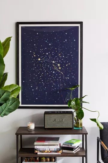 Iveta Abolina Star Constellations Aries Art Print | Urban Outfitters (US and RoW)