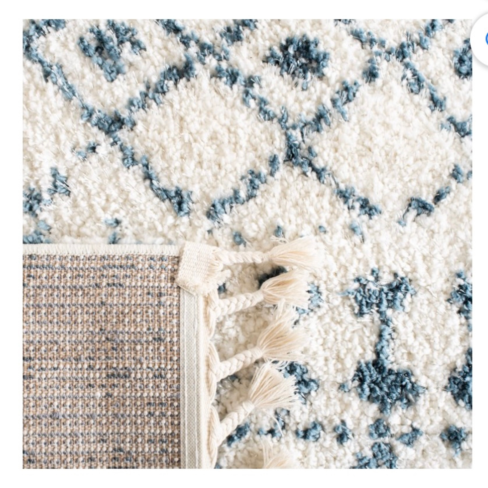 Here's a detailed look at my favorite rug!! So soft and many color options and sizes available.

#LTKhome