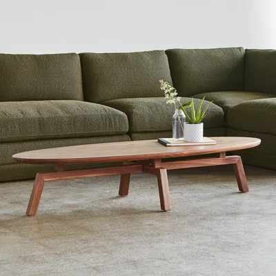 Solana Oval Coffee Table | Perigold