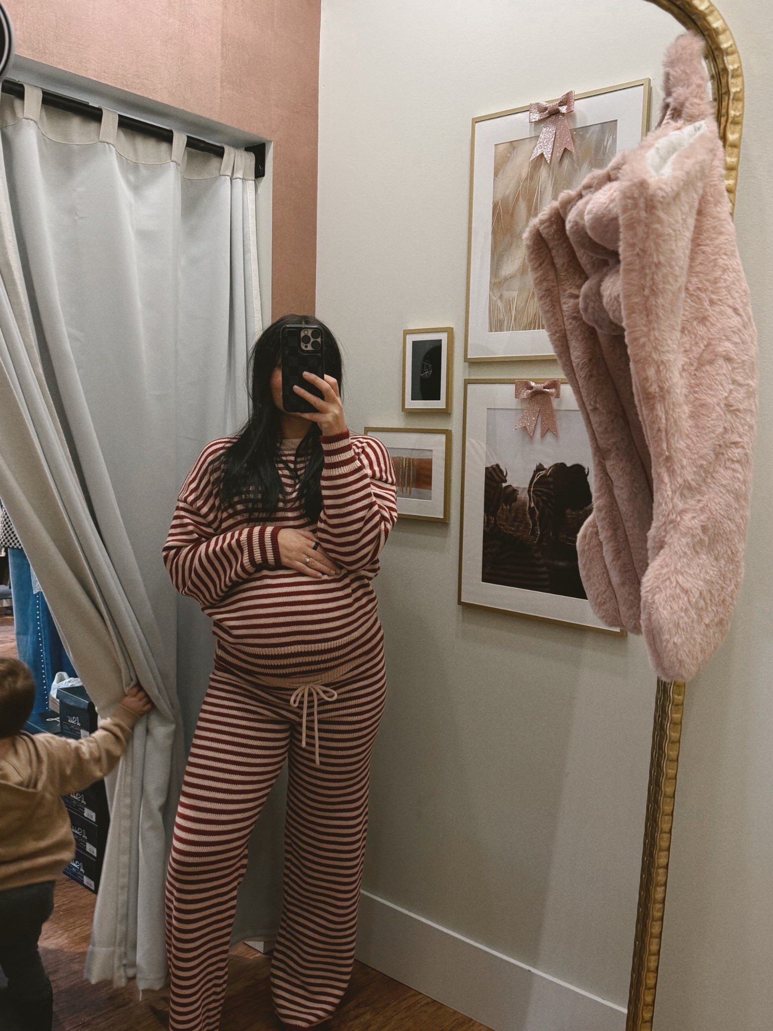 Matching stripe sets 