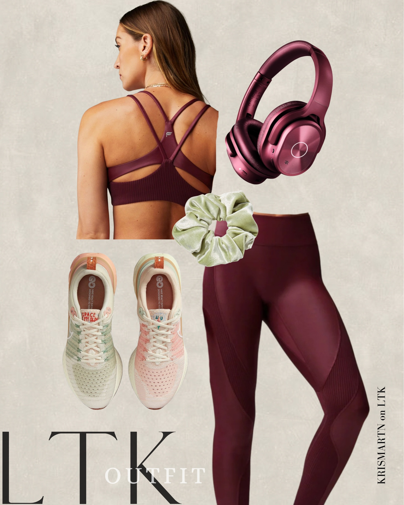 Burgundy Workout Outfit 🐙

#LTKActive #LTKSummerSales #LTKShoeCrush