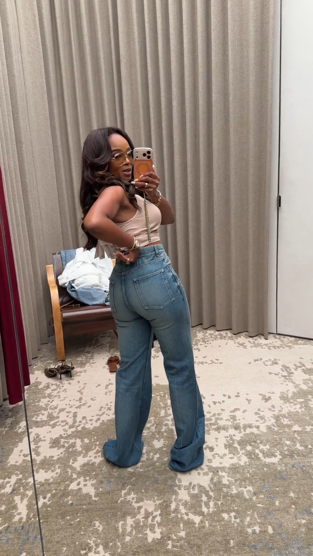 YSL FITTING ROOM FINDS 🤎

Trying on a few YSL pieces and this combo is giving effortless luxury. The lace-detail top with relaxed denim is such an easy elevated look for fall.

YSL outfit, Saint Laurent outfit, designer fashion finds, luxury fall outfit, elevated denim style

Wearing: Size Small | 5’4” | 140 lbs

📲 Download the FREE LTK app & follow me (@kirasfashionfinds) to shop all my daily finds.

#LTKLuxury #LTKPetite #LTKStyle