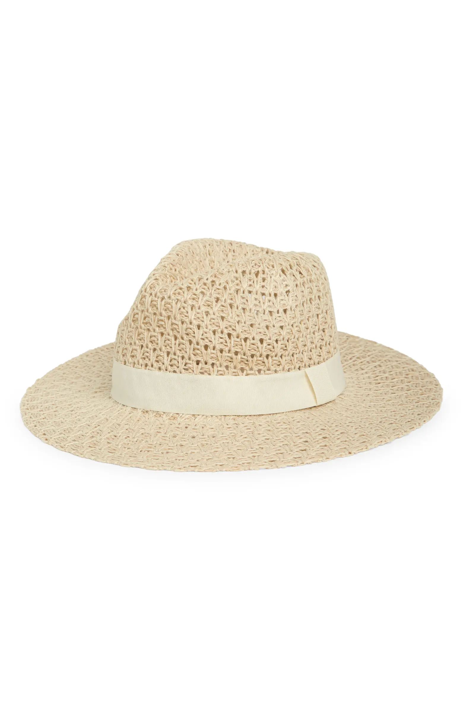 Packable Knit Panama Hat | Nordstrom