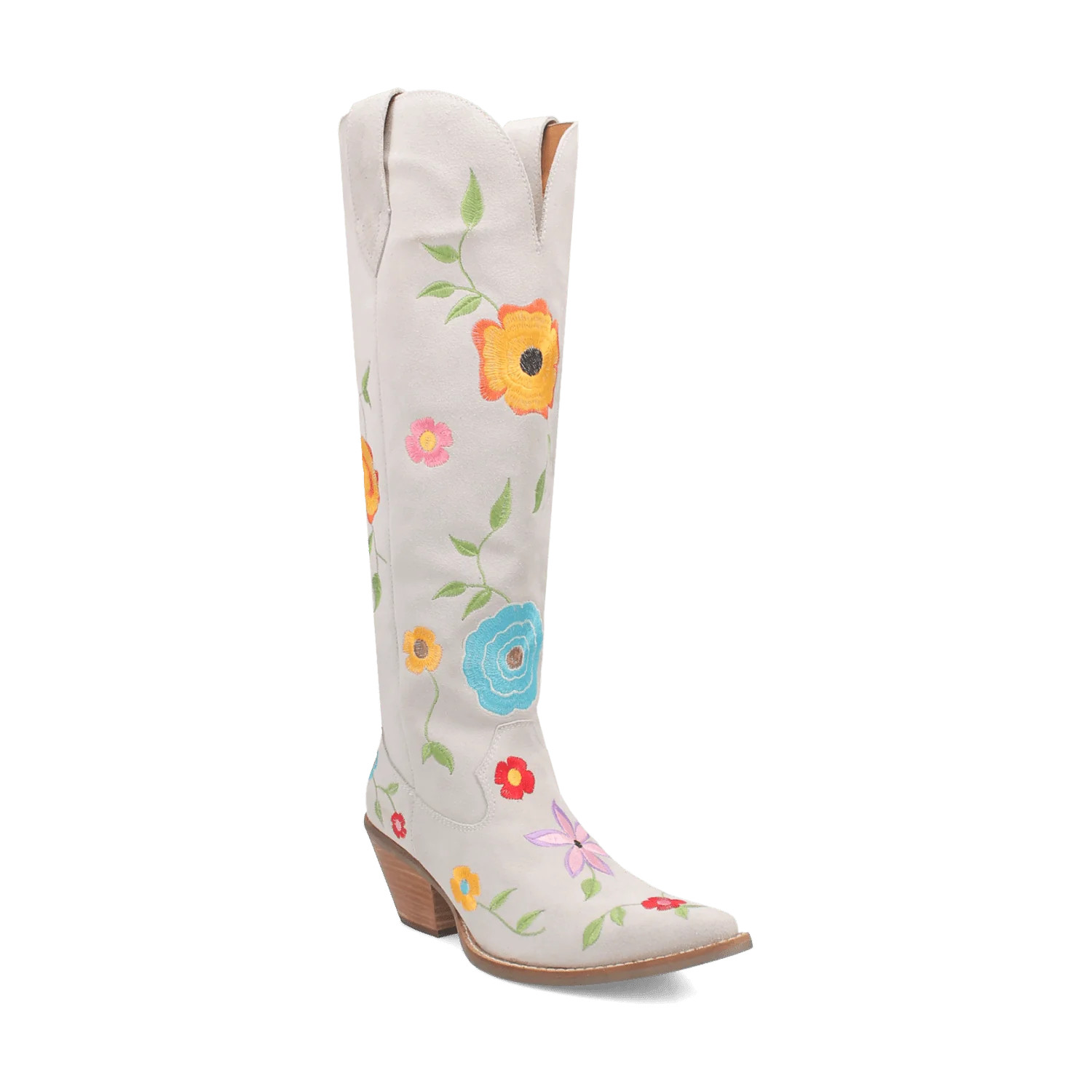 FLOWER POWER SUEDE BOOT | Dingo1969