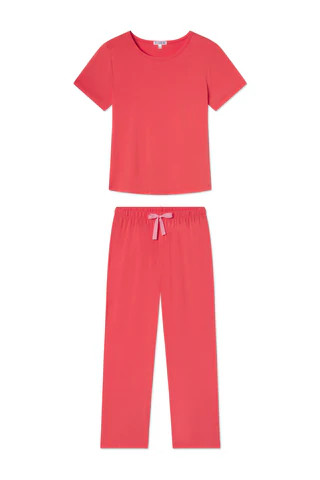 DreamModal Ribbon Short-Long Set in Terrace | Lake Pajamas