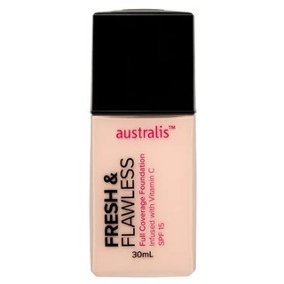Australis Fresh & Flawless Full Coverage Foundation - Ivory | MyDeal - AU
