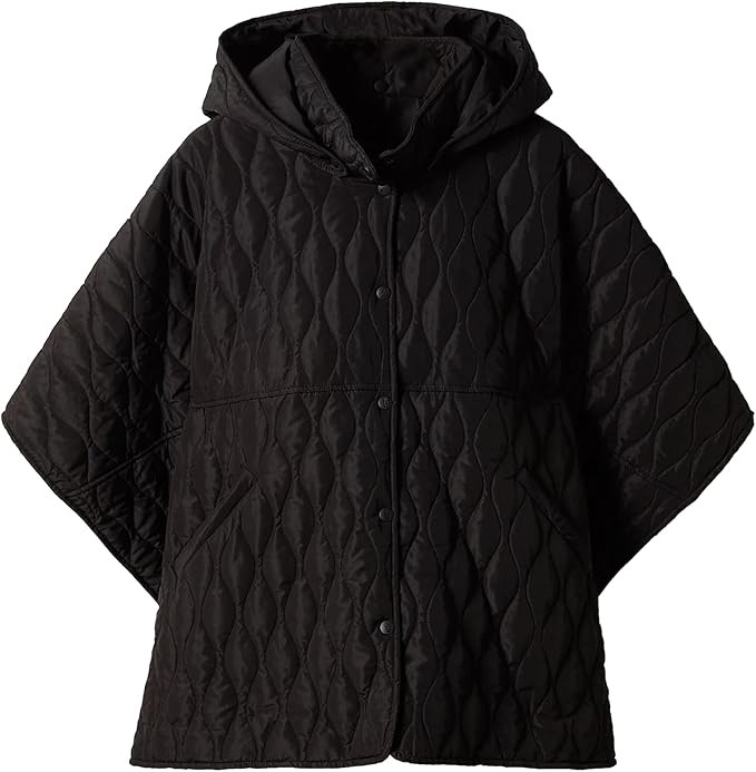 Songling Womens Oversized Splice Quilted Poncho Lightweight Puffer Jacket Hoddie Button Down Casu... | Amazon (US)
