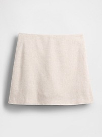 Linen-Blend Mini Skort | Gap (US)