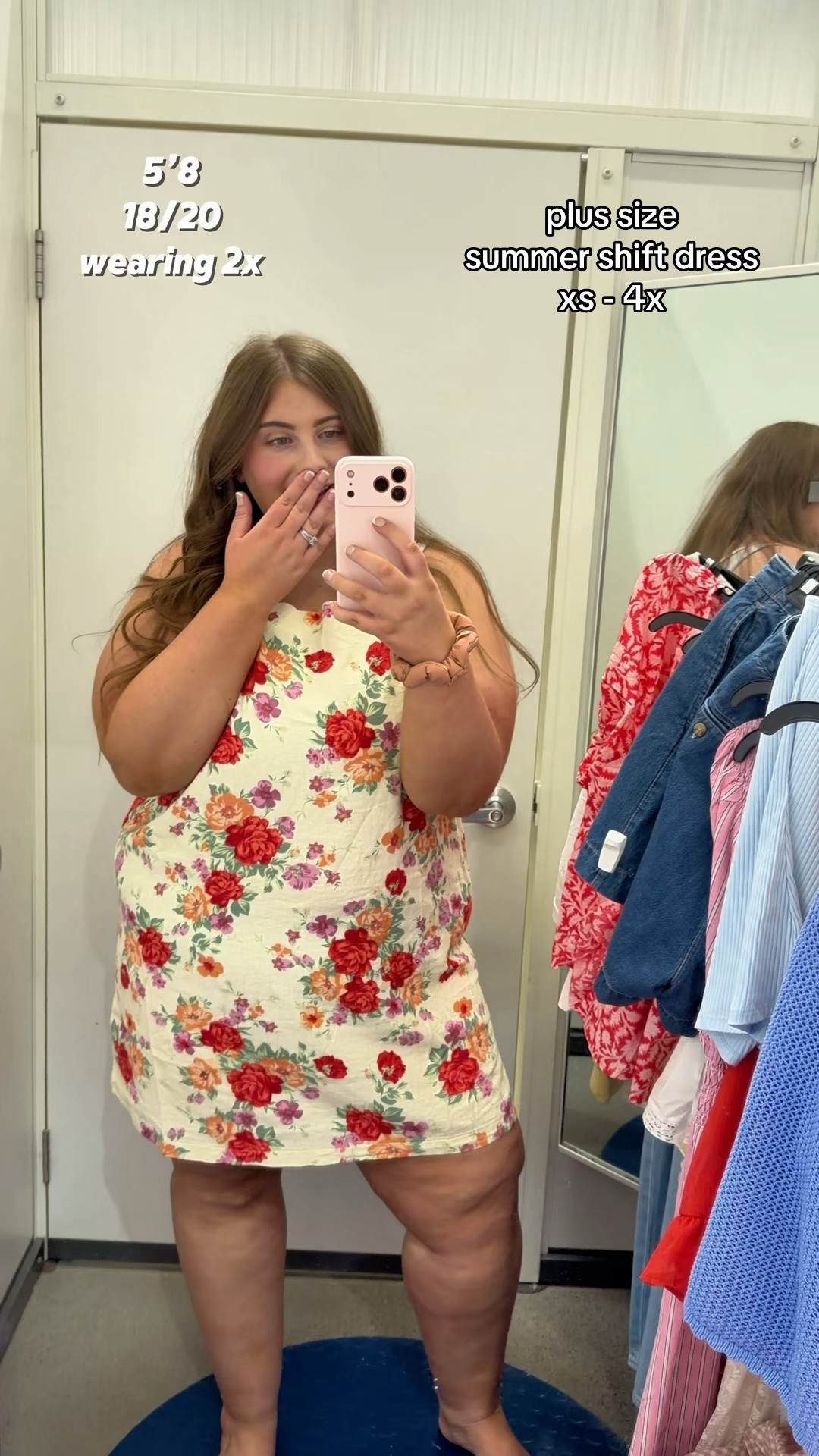Two colors because this dress is so good! Loving the fit and style of this old navy shift dress. It goes up to size 4x & is so cute! Perfect as an easy summer outfit ☀️🤍

#LTKootd #LTKPlusSize #LTKSaleAlert