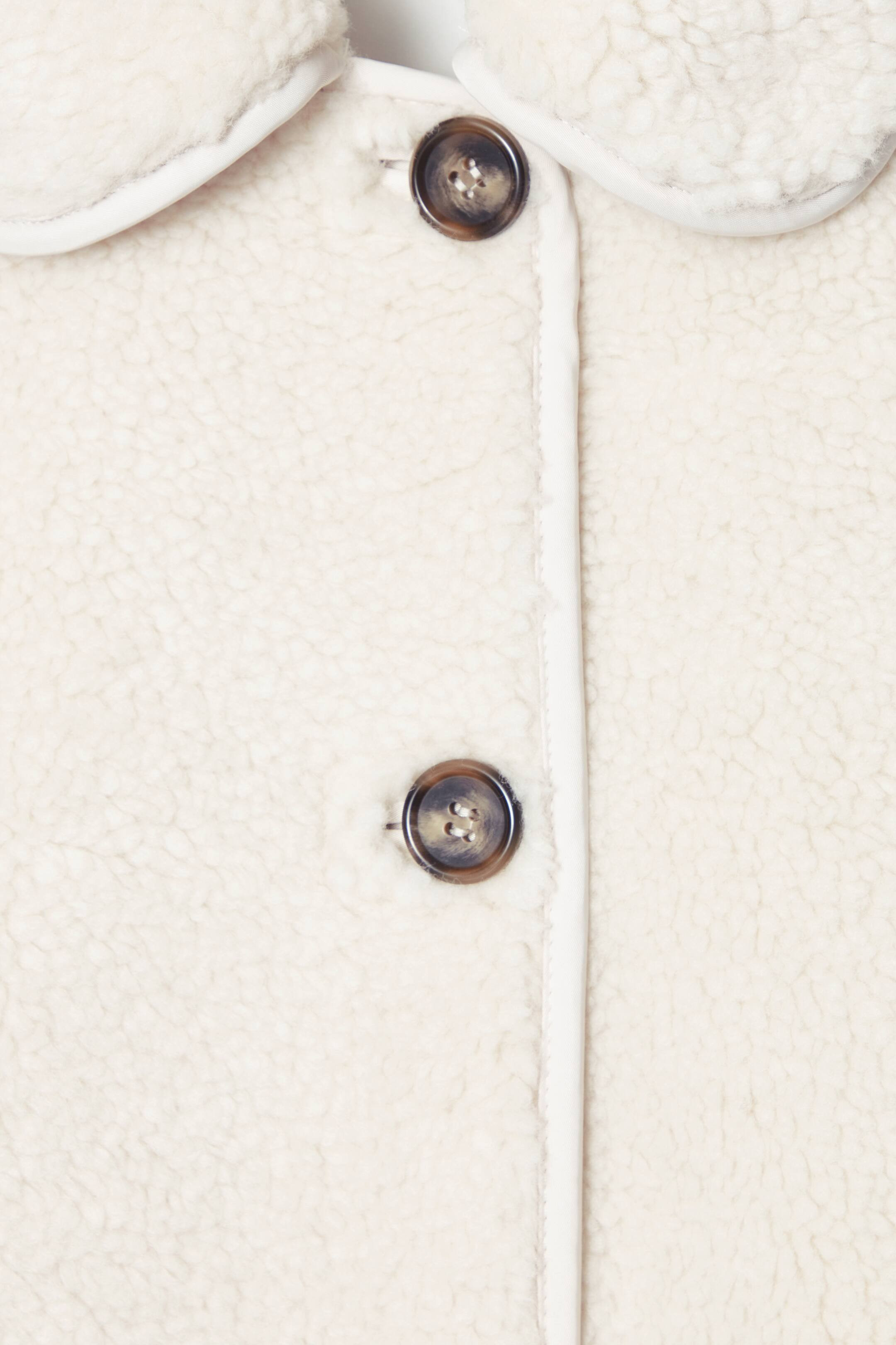 COLLARED TEDDY JACKET | H&M (UK, MY, IN, SG, PH, TW, HK)