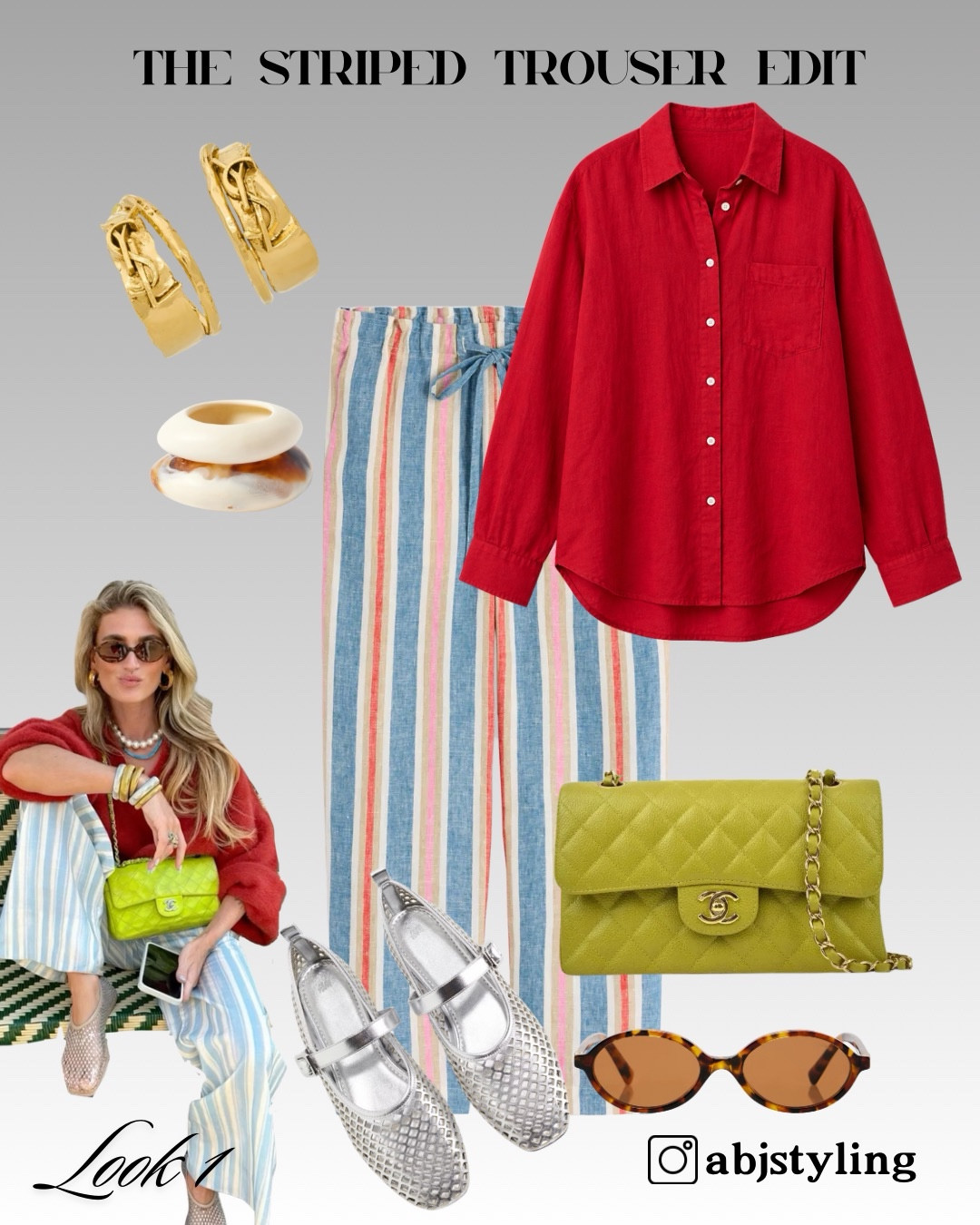 Bold colour + stripes = summer statement made easy ❤️
An oversized linen shirt instantly makes relaxed trousers feel styled.

Styling tip: Half tuck the shirt and add statement sunglasses for shape.

#LTKsummer #LTKuk #LTKstyletip