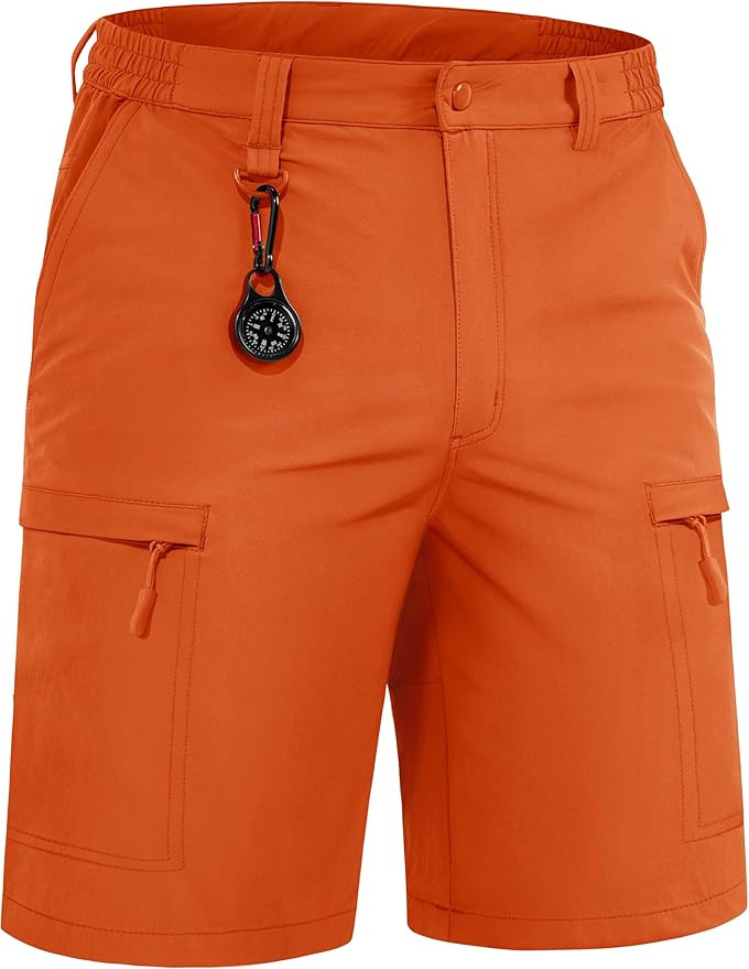TACVASEN Men's Hiking Cargo Shorts Quick Dry Lightweight for Outdoor Golf Fishing Tactical Casual... | Amazon (US)