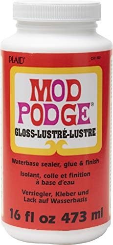 Mod Podge Gloss Waterbase Sealer, Glue (16-Ounce), CS11202 Finish, 16 oz | Amazon (US)