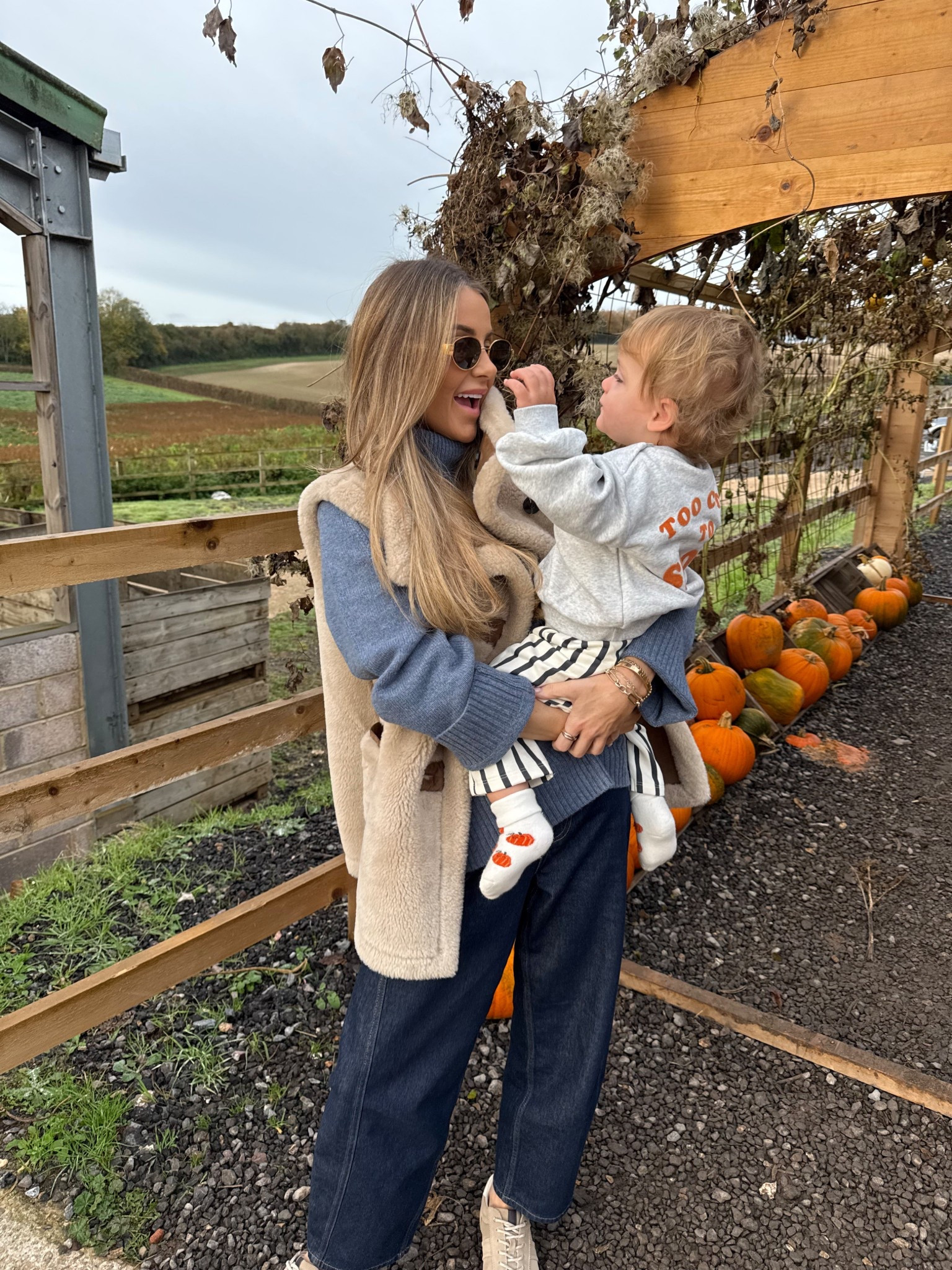 Pumpkin patch with my baby 🎃

#LTKbaby #LTKfamily #LTKautumn