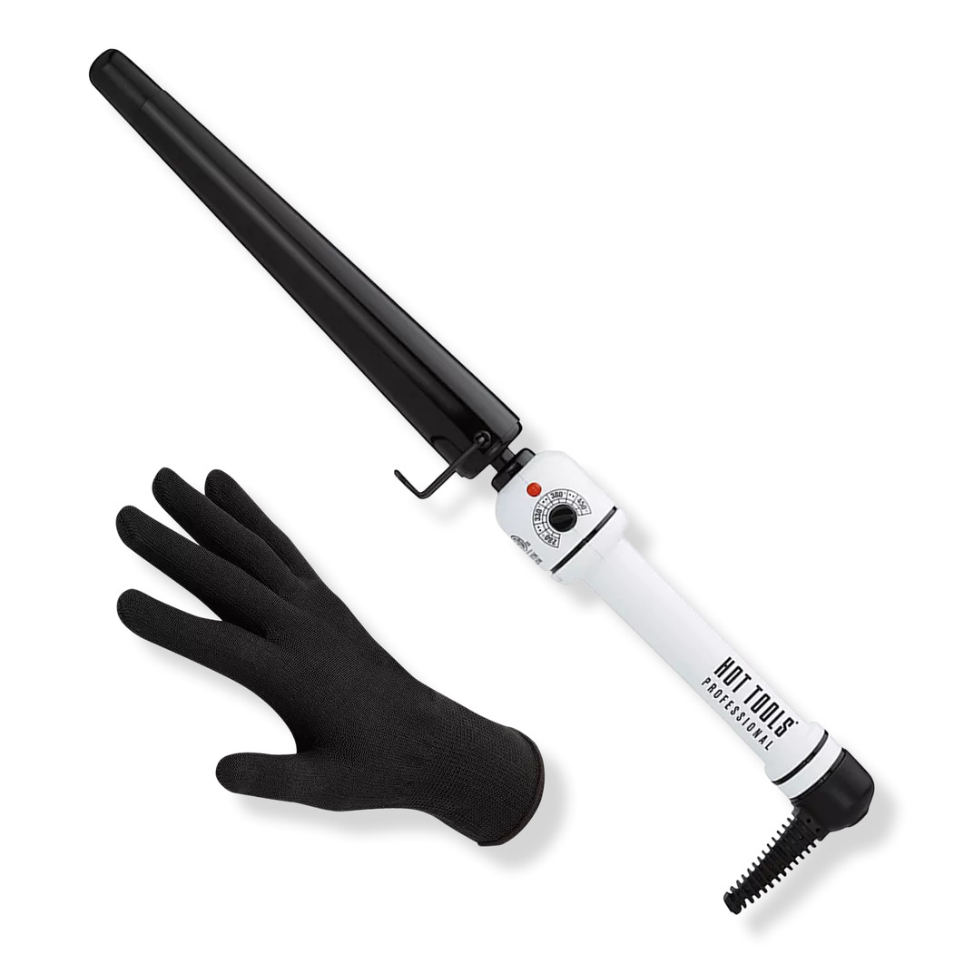 Professional Nano Ceramic 1-1/4" Flipperless Tapered Curling Wand | Ulta