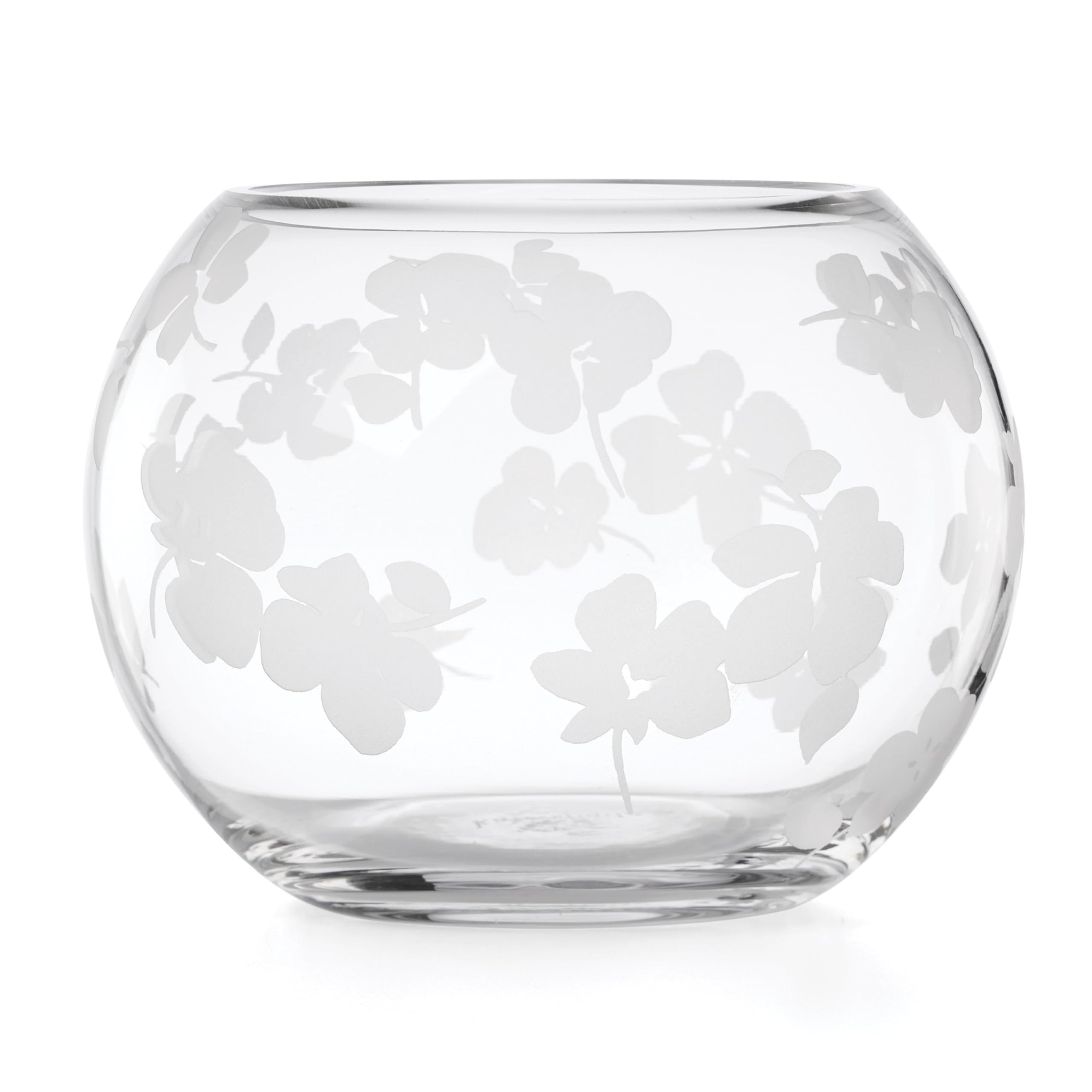 kate spade new york Spring Pansies Glass Petite Rose Bowl | Amazon (US)