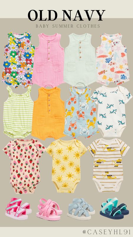 Baby summer clothes and shoes at Old Navy! Great finds for the season! 

#LTKSeasonal #LTKbaby #LTKstyletip