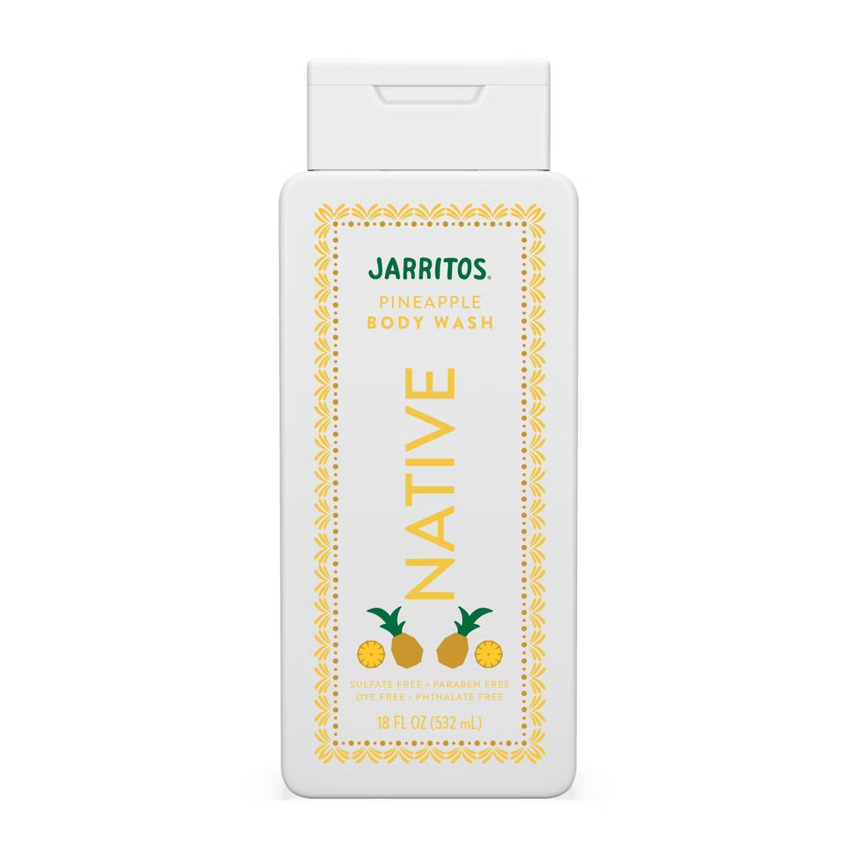Native Limited Edition Jarritos Pineapple Scent Body Wash - 18 fl oz | Target