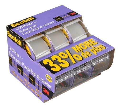 Scotch® GiftWrap Tape 311X-OS, Scotch®Tape 311X-OS | Walmart (CA)