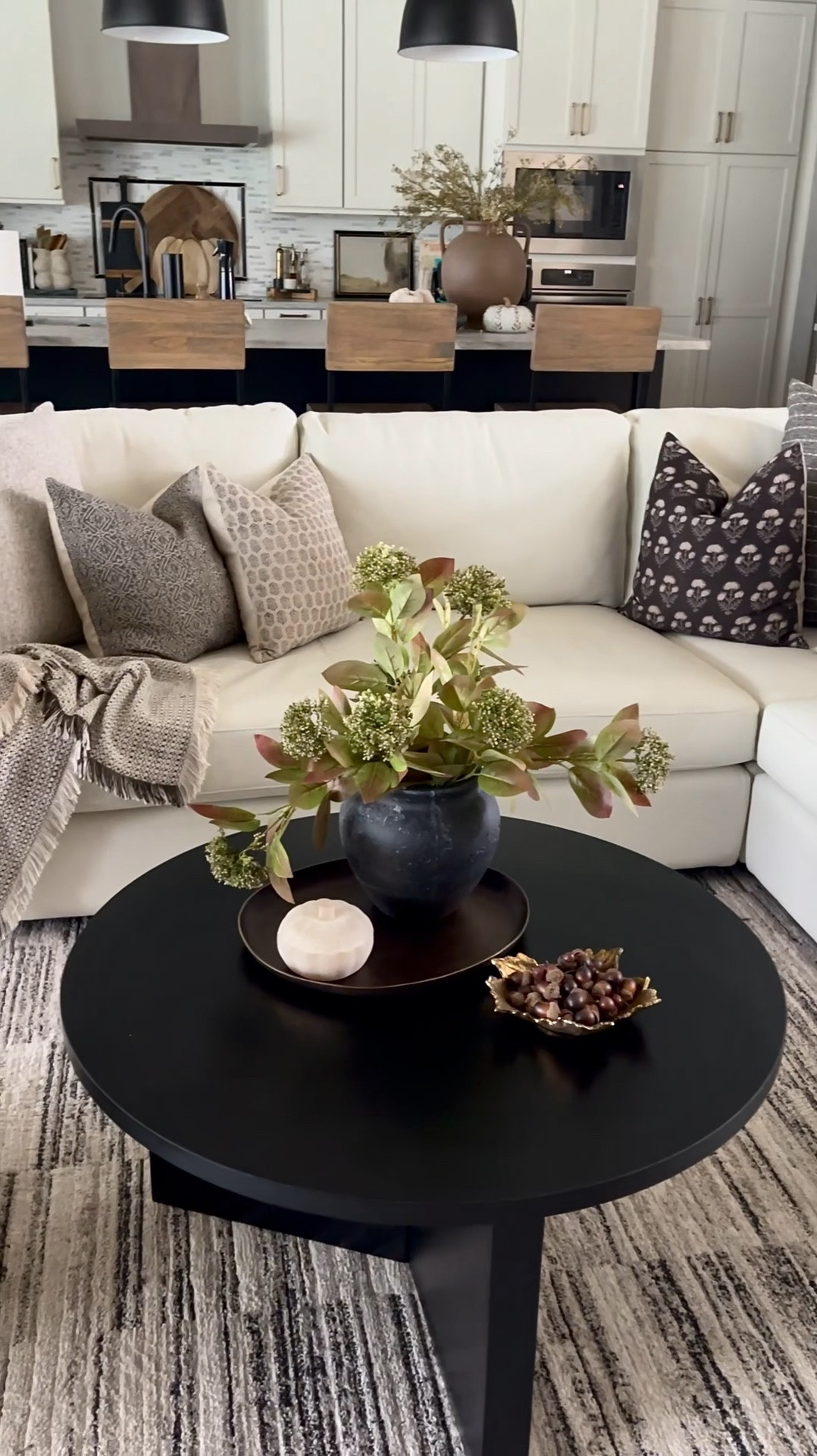 Coffee Table Style
Vintage look vase, faux fall stems, round black coffee table, area rug, leather sectional, throw pillows, pumpkin candle, transitional home, modern decor, amazon find, amazon home, target home decor, mcgee and co, studio mcgee, amazon must have, pottery barn, Walmart finds, affordable decor, home styling, budget friendly, accessories, neutral decor, home finds, new arrival, coming soon, sale alert, high end look for less, Amazon favorites, Target finds, cozy, modern, earthy, transitional, luxe, romantic, home decor, budget friendly decor, Amazon decor #walmart 
#michaelsstores

#LTKSeasonal #LTKHome