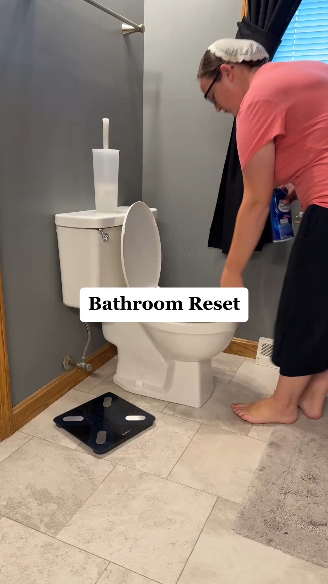 Didn’t want to do this, but felt so good once it was done. 🙌🏼
.
.
.
.
#bathroomreset #cleaningmotivation #peacefulhomevibes #sahmcleaning #dailyreset 

#LTKHome #LTKFindsUnder100