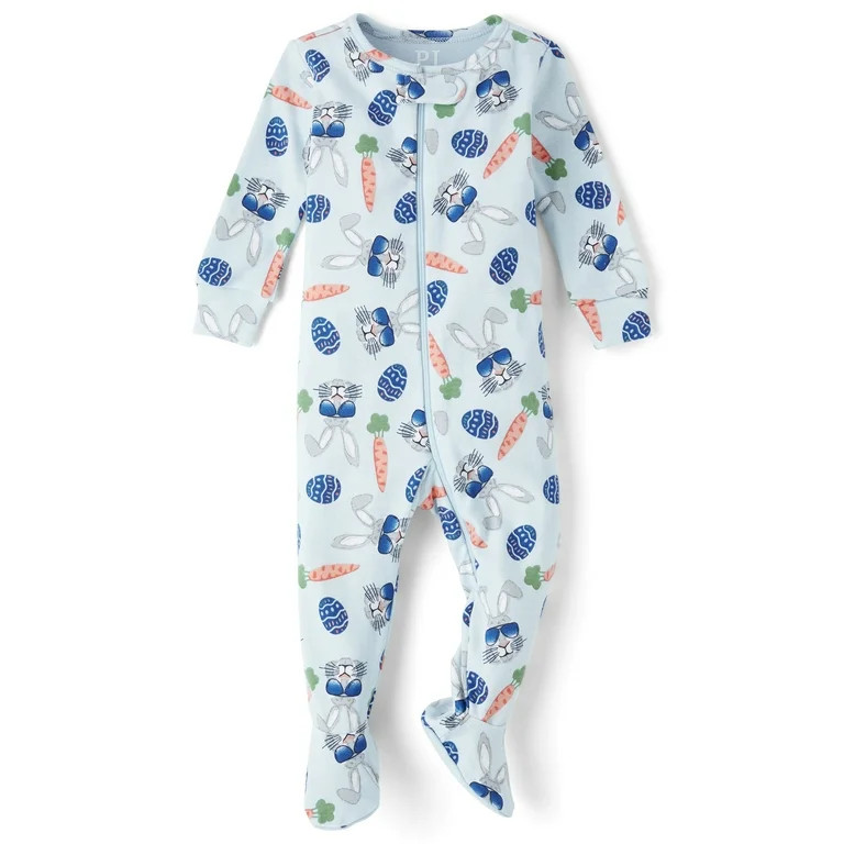 The Children's Place Easter Family Matching Onesie PJs, Sizes NB-5T | Walmart (US)