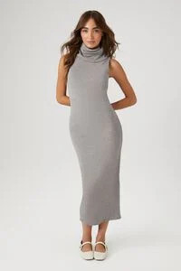 Turtleneck Bodycon Midi Dress | Forever 21 (US)
