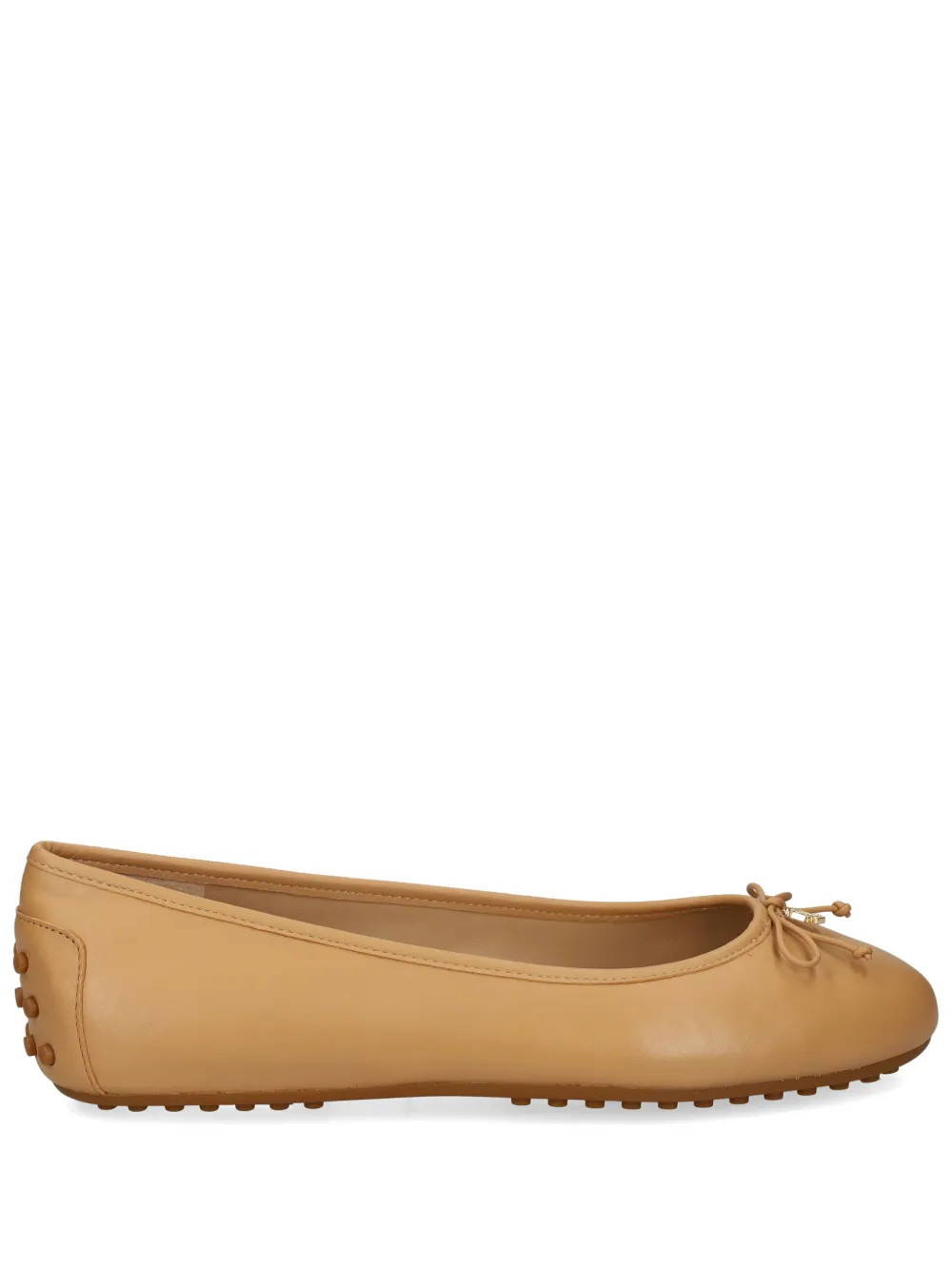 bow-detail leather ballerina shoes | Farfetch Global