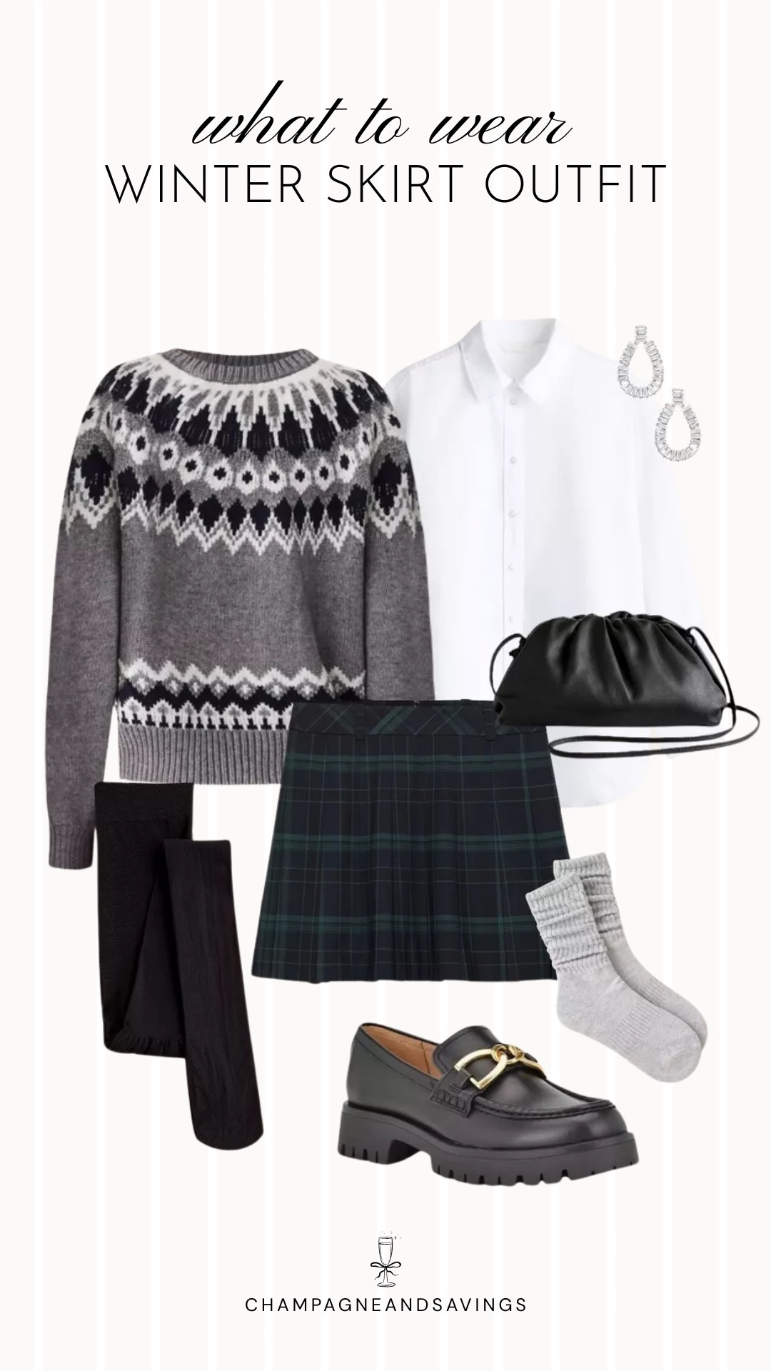 Winter skirt outfit

#LTKootd
