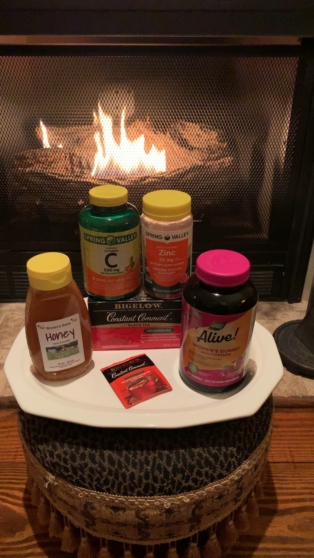 The cold temperatures are definitely here🥶  

These are a few of my favorite remedies for a cold 😷 or a scratchy throat (from the heat 🔥).

Vitamin C, Zinc, and a multi-vitamin… along with this delicious tea ☕️ and honey 🍯 

Follow me for more Inspiration❤️
#ltkvideo

#LTKselfcare #LTKSeasonal