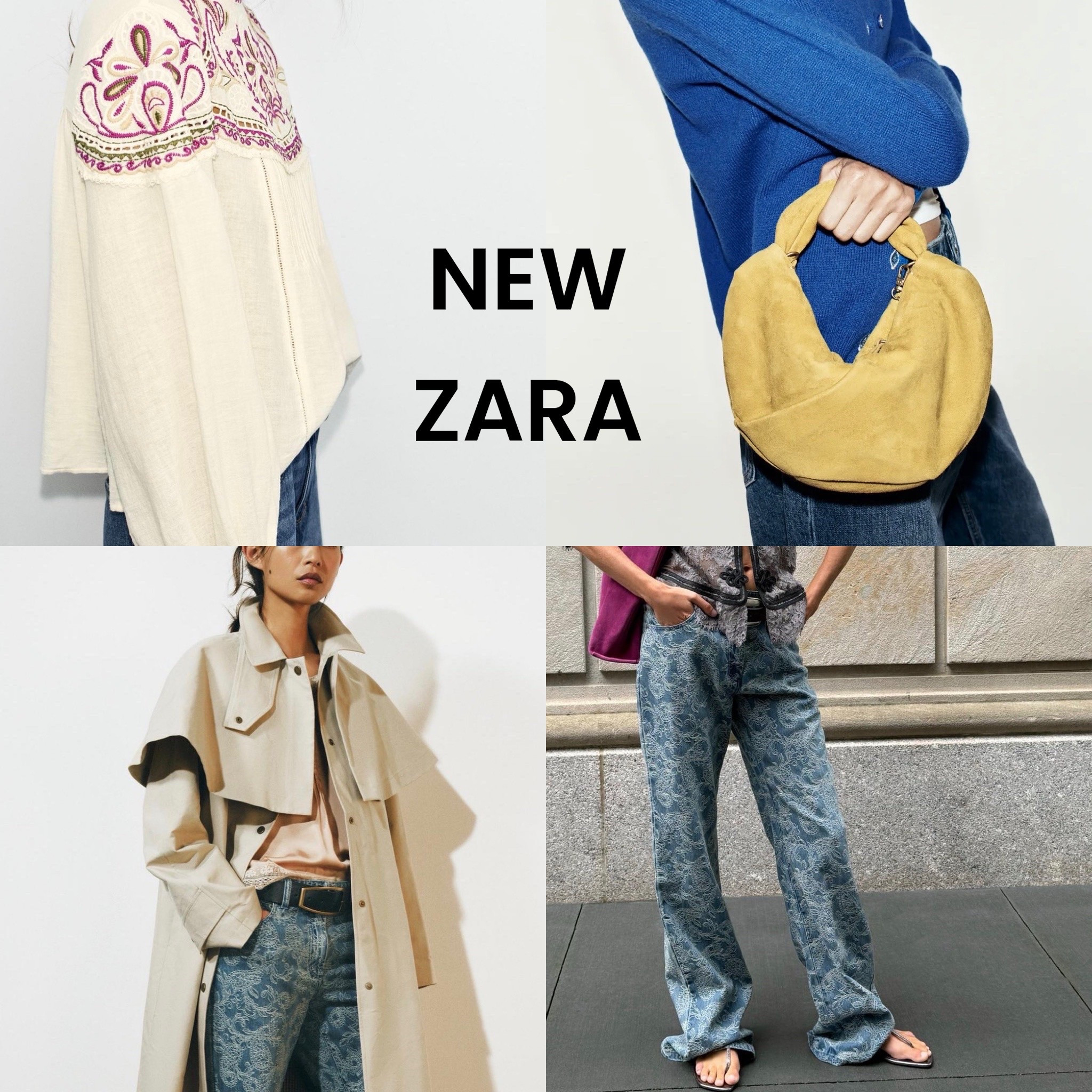 Okkkk Zara these are good! Those jeans are identical to VB!