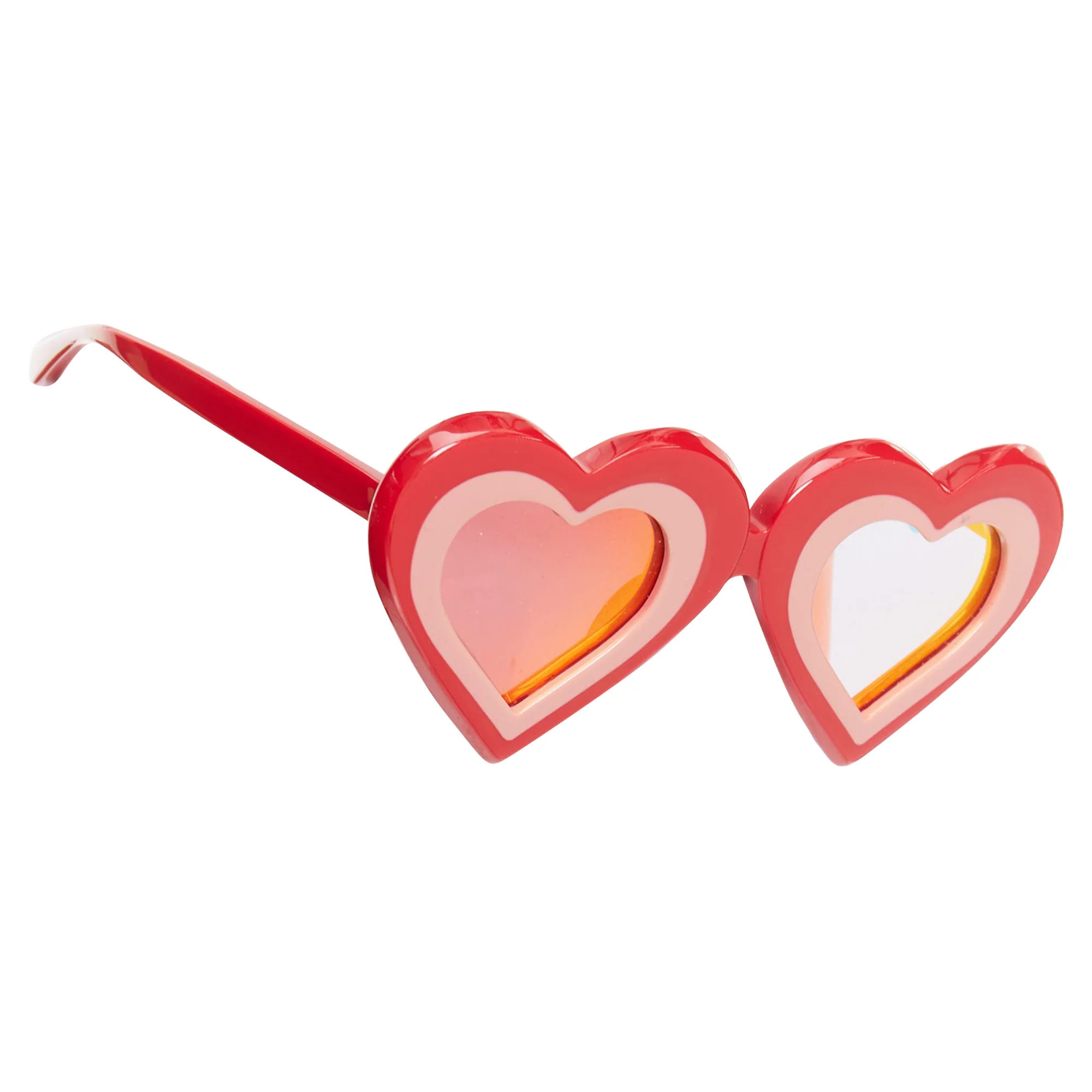 Linda Farrow Yazbukey Red heart Frame sunglasses | Shop Simon