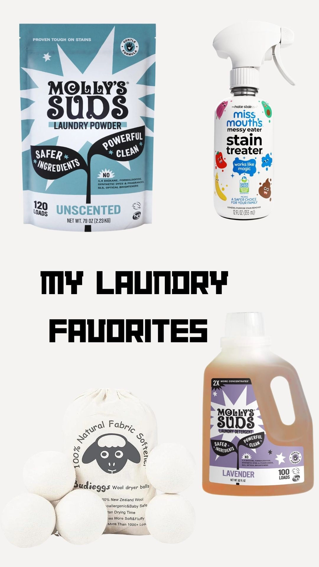 Laundry is definitely not my strength 🙈 but I’ve been making the switch to more “natural” products and this is what’s been working for us 👇

After a scary moment with detergent pods (we ended up in the ER when my daughter squeezed one 😭), I knew I had to be more mindful about what I use at home.

Also, with my rosacea, I’ve noticed that fewer chemicals + unscented options make a big difference for my skin 🤍

These are my current go-to laundry picks, simple, safer, and still get the job done ✔️

#ltkmomlife #ltkhome #ltkkids #cleanliving #laundryfavorites #momfinds #naturalliving #homesimplified