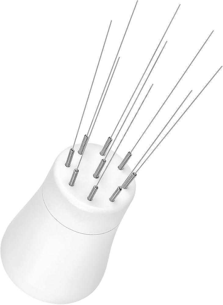 Normcore WDT Tool, 9 Prong Espresso Distribution Tool, 0.23mm Thick Espresso Stirrer Tools, Weiss... | Amazon (UK)