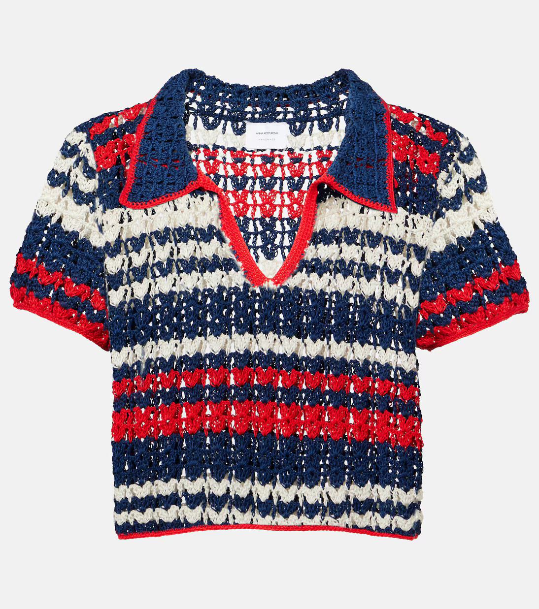 Crochet cotton crop top | Mytheresa (US/CA)