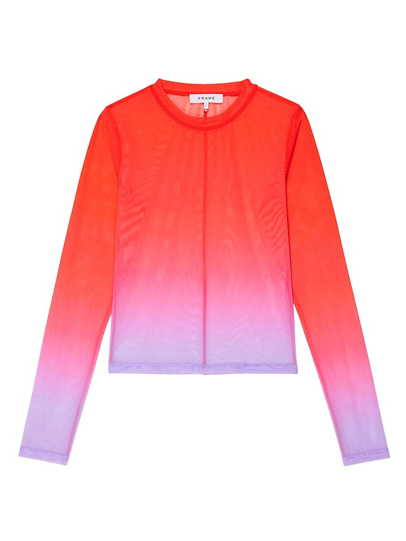 Gradient Mesh T-Shirt | Saks Fifth Avenue