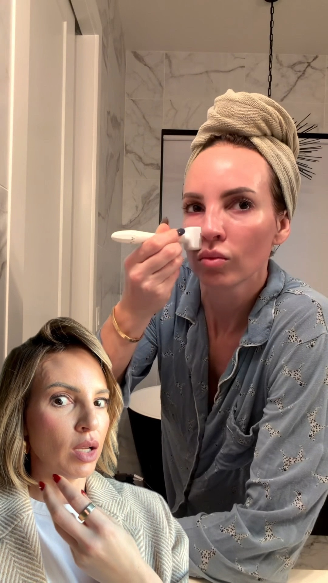 How I skin stamp my skin with his insane serum I recently discovered. It’s so good. They use it in in office treatments. It’s exosomes derived from red deer umbilical cords. 

#LTKmomlife #LTKBeauty #LTKOver40