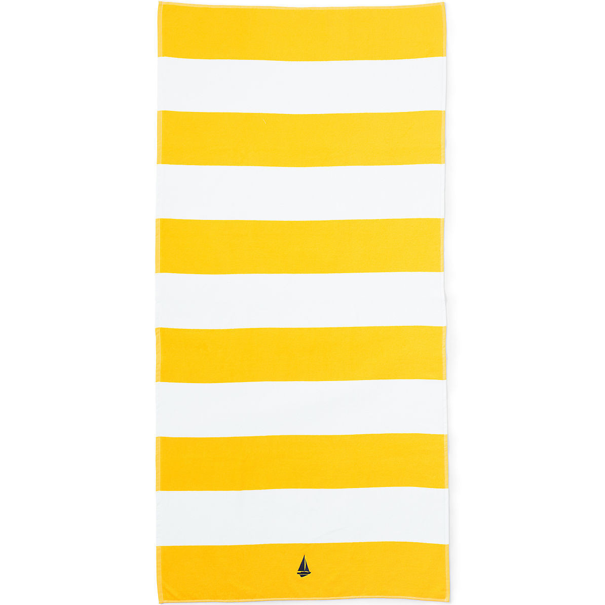 Cabana Rugby Stripe Beach Towel | Lands' End (US)