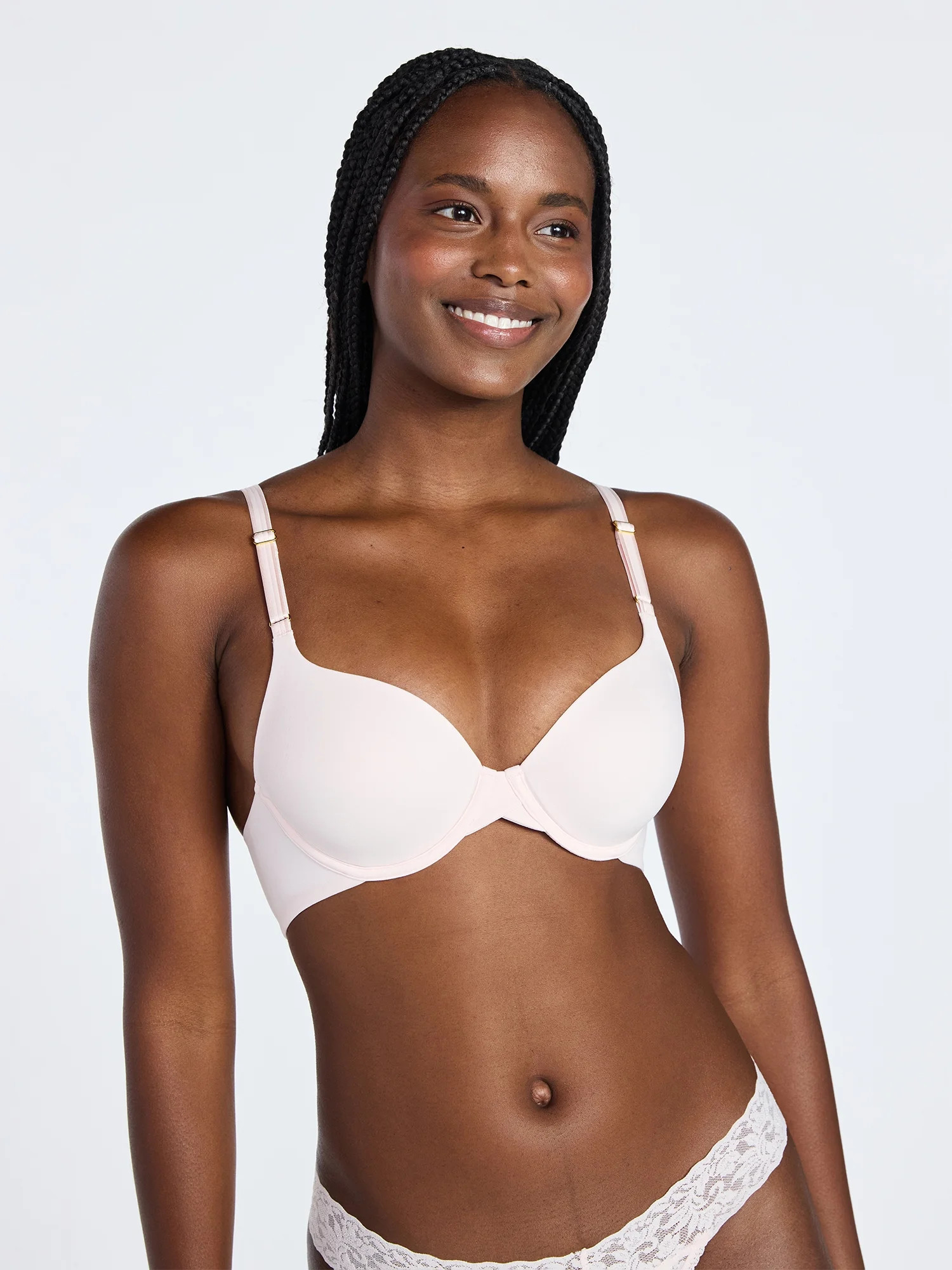 Joyspun Women's Smoothing T-Shirt Bra, Sizes 34B-40DDD | Walmart (US)