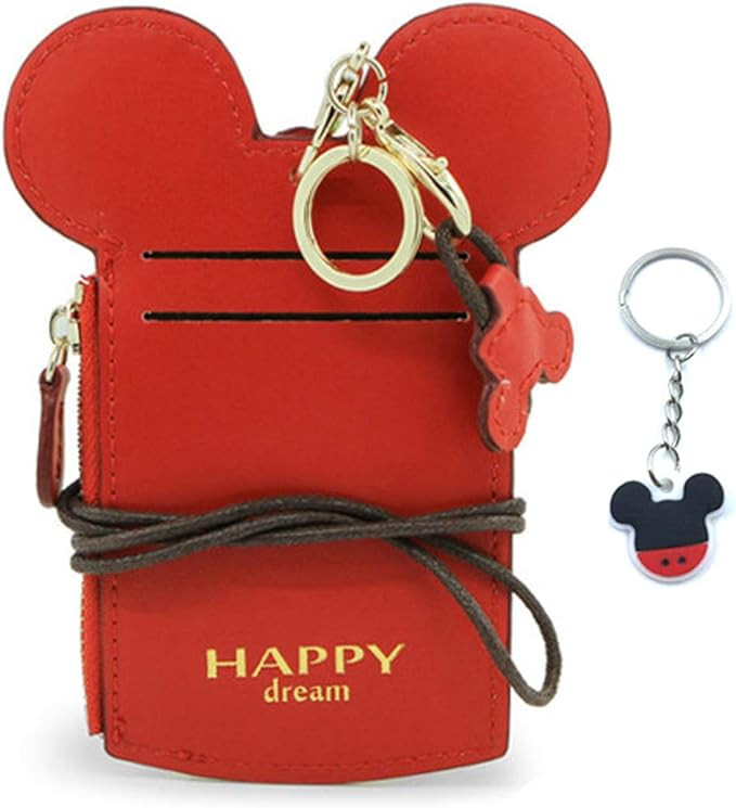 YIEASDA Travel Neck Pouch, Cute Small Fashion Student ID Card Case Holder Coin Wallet Purse for W... | Amazon (US)