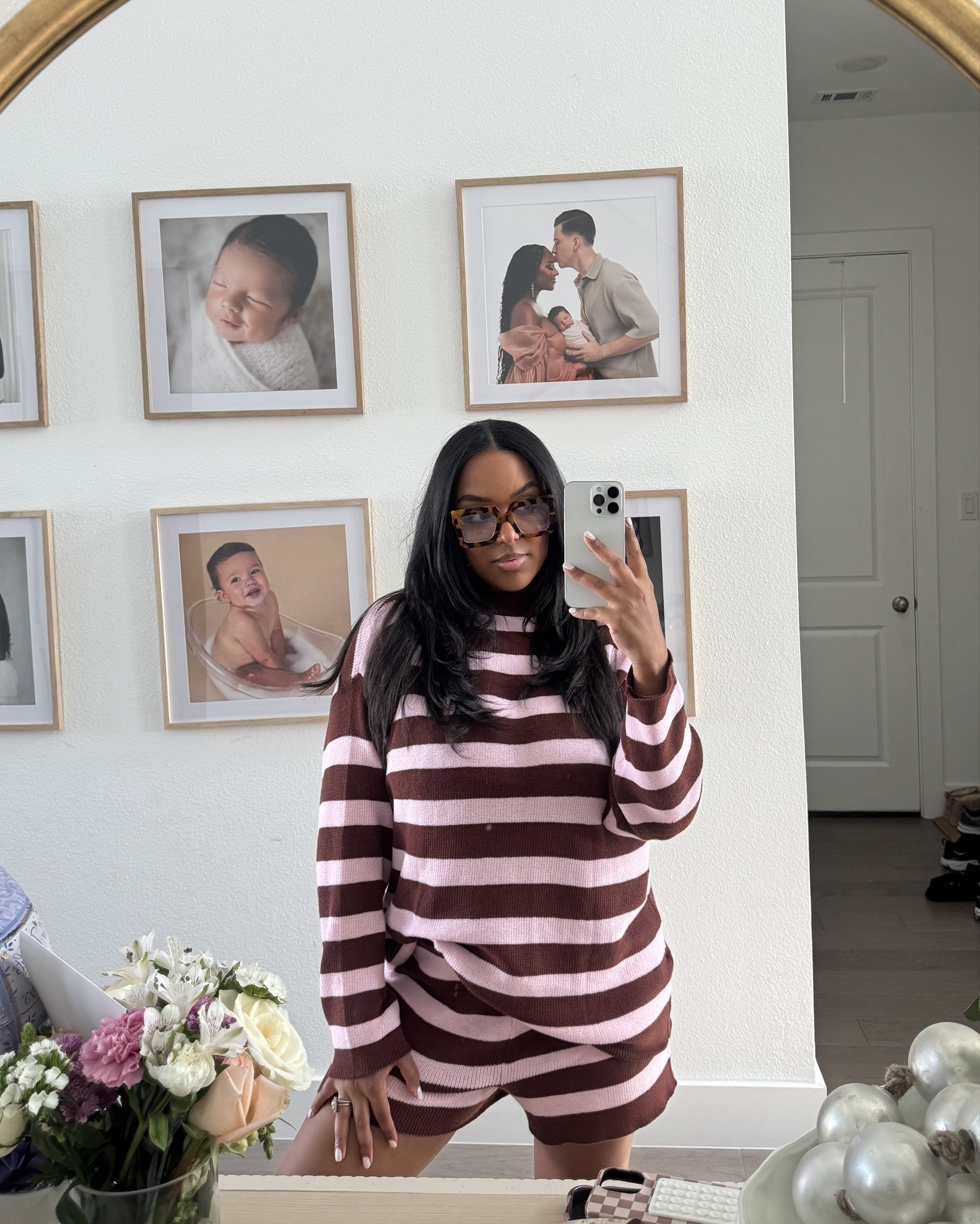 A cute cozy matching set fit, my favorite baby carrier, sneakers, and a whole vibe! Amazon find must have! 

#LTKMidsize #LTKShoeCrush #LTKFindsUnder50