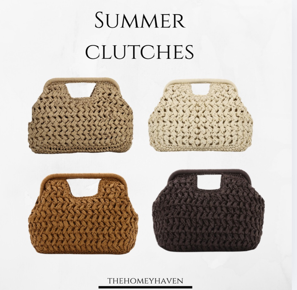 Cutest dumpling clutches just in time for summer! 


Summer vacations, vacation outfits, beach vacation outfits, travel outfits, resort wear, resort outfits, summer date night outfit, straw bags, raffia bags, Amazon finds

#LTKootd #LTKTravel #LTKSeasonal