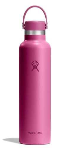 Hydro Flask Water Bottle - Insulated Stainless Steel - Non Spill, Leakproof in 24 Oz Reef Pink | Amazon (US)