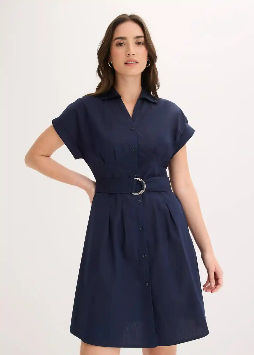 Blusenkleid aus reiner Baumwolle | Bonprix DE